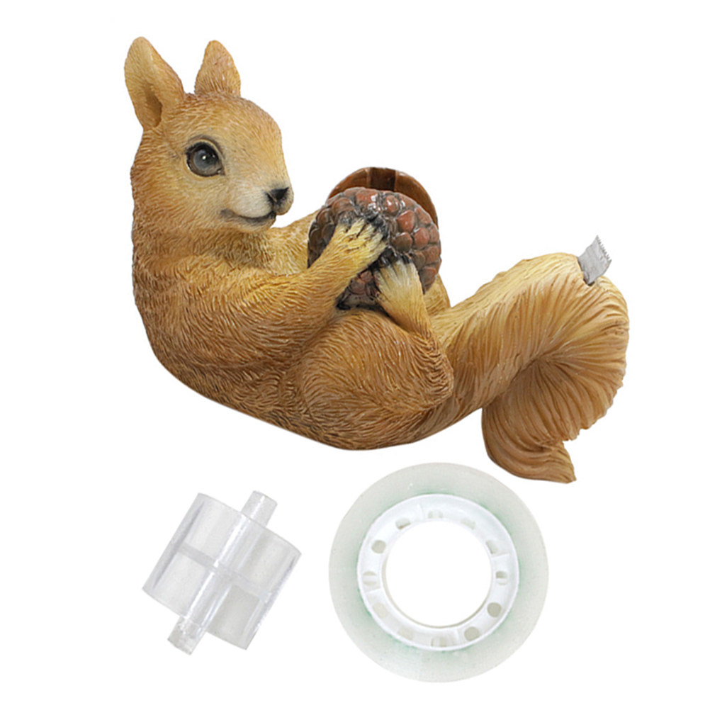 Cute Squirrel Shaped Tape Disp - đánh giá và giá Tape Dispenser Weighted